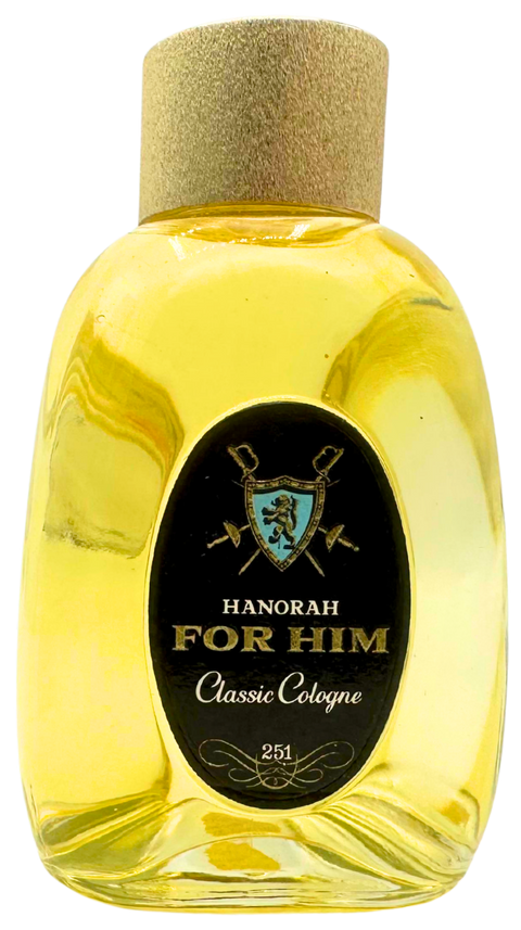 profumo uomo Eau de Cologne Hanorah For Him Classic Cologne 251 splash 116 ml
