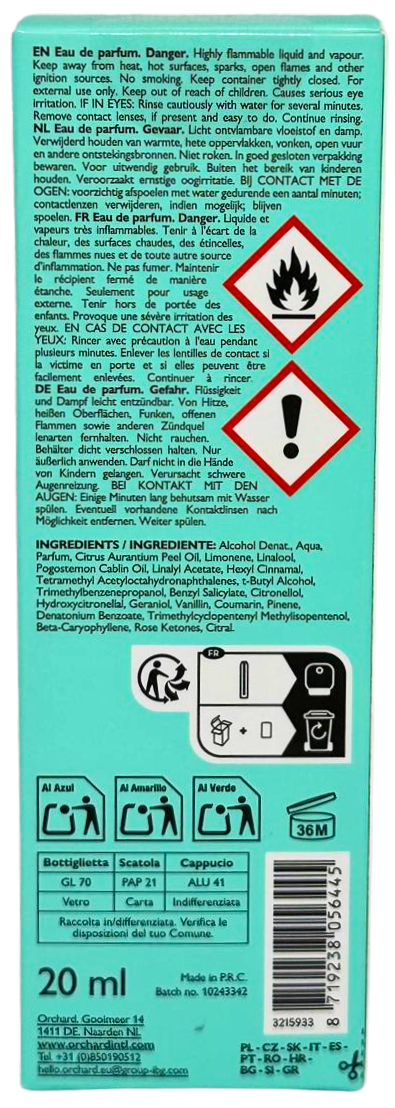 profumo donna Eau de Parfum The Beauty Dept. Dewdrop 20 ml