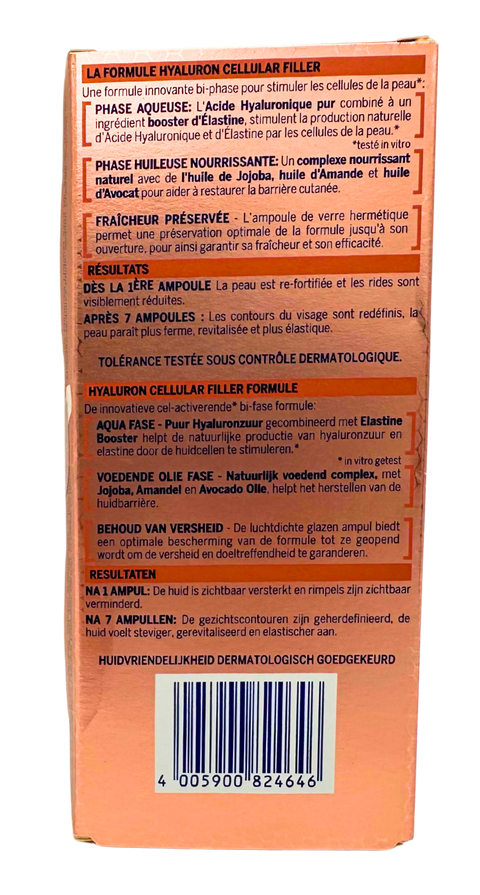 siero viso anti-età Nivea Hyaluron Cellular Filler +Elasticity Bifasico 7 ampolle