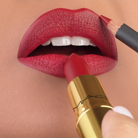 rossetto Mac Cosmetics Matte Lipstick MAC Maker Nour Arida @NOURARIDAOFFICIAL