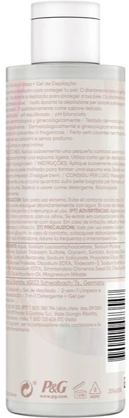 2 in 1 sapone + gel per depilazione bikini Gillette Venus Satin Care 190 ml