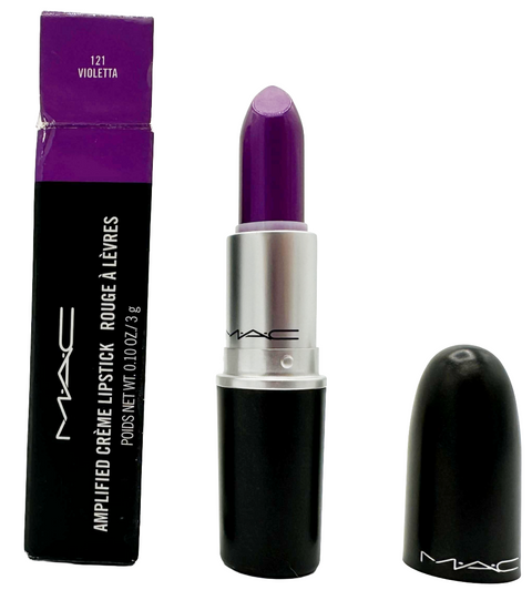 rossetto Mac Cosmetics Amplified Creme Lipstick 121 VIOLETTA