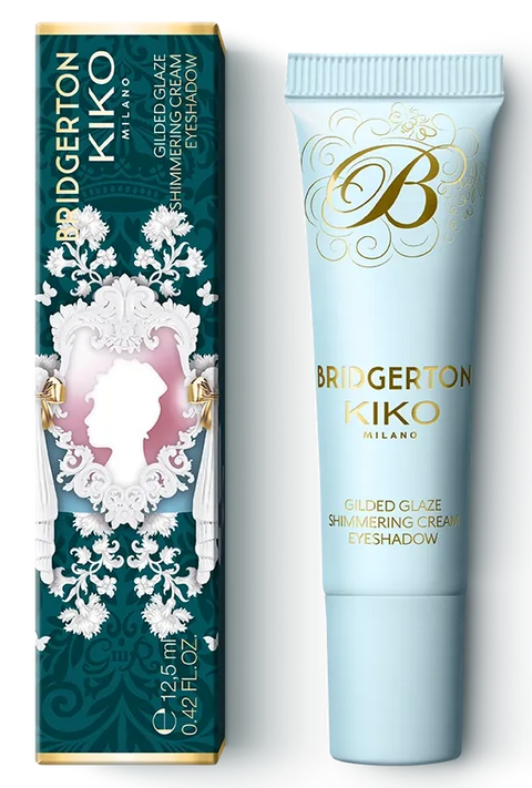 Kiko Milano Bridgerton Gilded Glaze Shimmering Cream Eyeshadow 02 Gilded Apricot