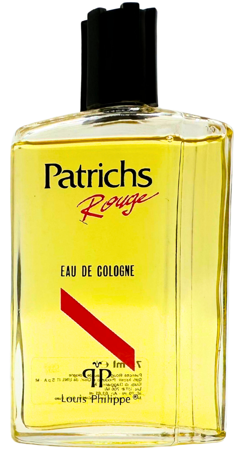 profumo uomo Eau de Cologne Patrichs Rouge Louis Philippe Monaco splash 75 ml