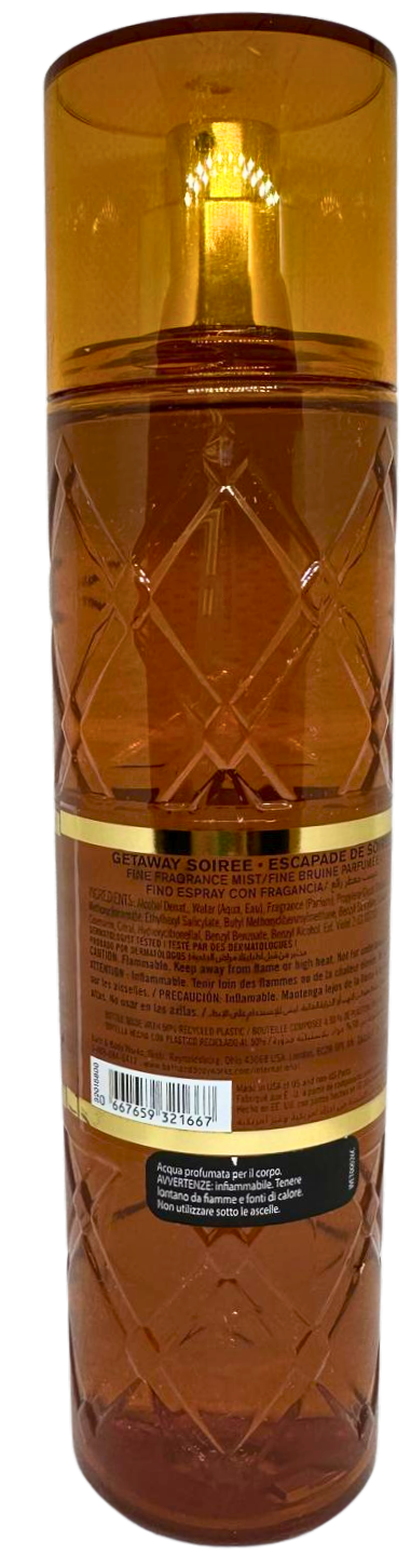 acqua profumata Bath & Body Works Getaway Soiree Fine Fragrance Mist 236 ml
