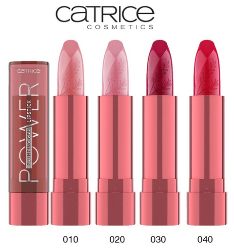 rossetto volumizzante Catrice Power Plumping Gel lipstick Flower & Herb Edition 020 Magnolia Bouquet