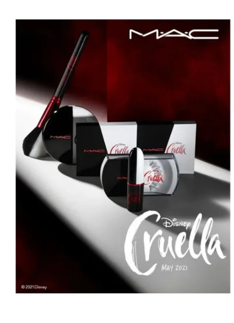 rossetto Mac Cosmetics Matte Lipstick Disney Cruella DE VIL IN THE DETAILS