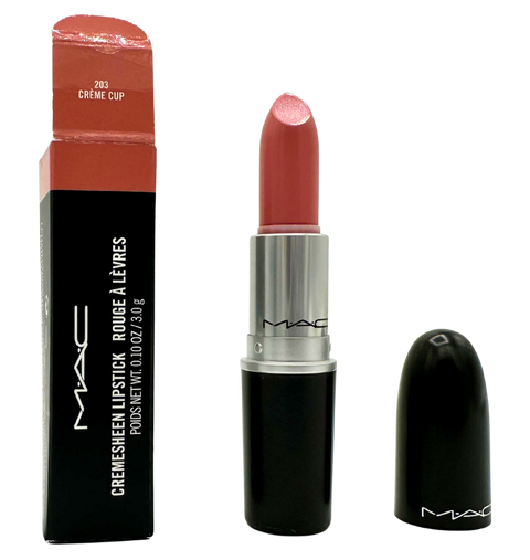 rossetto Mac Cosmetics Cremesheen Lipstick 203 CREME CUP