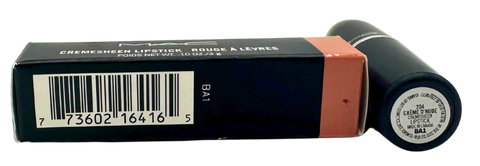 rossetto Mac Cosmetics Cremesheen Lipstick 204 CREME D'NUDE