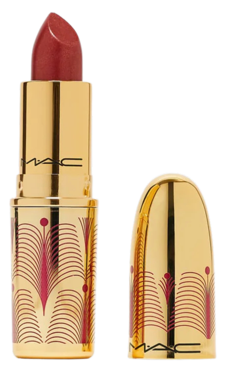 rossetto Mac Cosmetics Frost Lipstick Gift of Gold REGAL RED