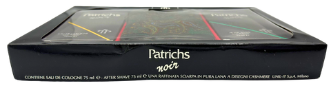 kit Patrichs Noir Louis Philippe Monaco Eau de Cologne 75 ml + After Shave 75 ml + sciarpa