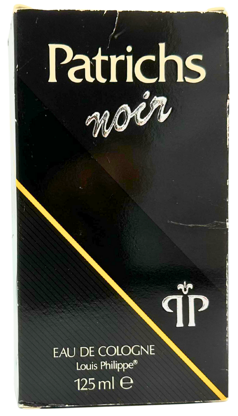profumo uomo Eau de Cologne Patrichs Noir Louis Philippe Monaco splash 125 ml