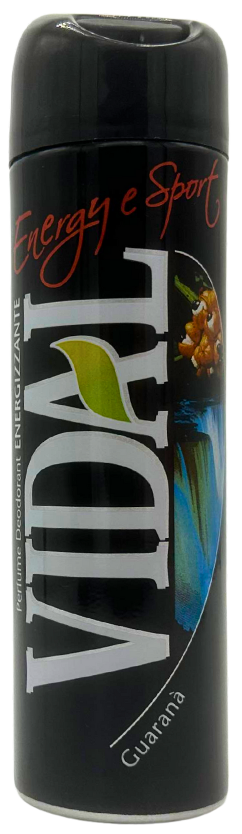 profumo deodorante energizzante spray Vidal Energy e Sport Guaranà