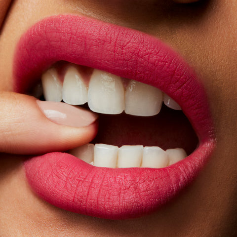 rossetto Mac Cosmetics Powder Kiss Lipstick 307 FALL IN LOVE