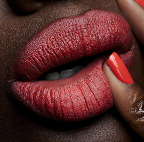 rossetto Mac Cosmetics Powder Kiss Lipstick 308 MANDARIN O