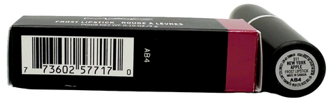 rossetto Mac Cosmetics Frost Lipstick 311 NEW YORK APPLE