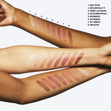 rossetto Mac Cosmetics Powder Kiss Lipstick 313 SCATTERED PETALS