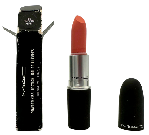 rossetto Mac Cosmetics Powder Kiss Lipstick 313 SCATTERED PETALS