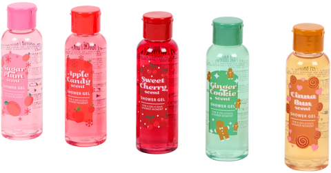 set gel doccia Maxbrands Winter Glow Surprise 5 x 100 ml