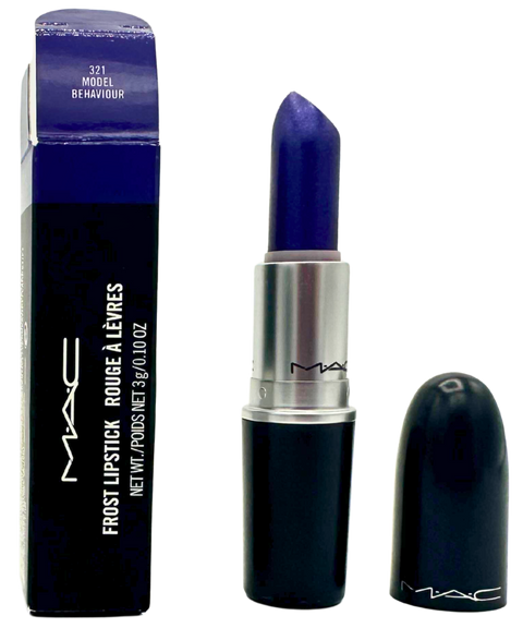 rossetto Mac Cosmetics Frost Lipstick 321 MODEL BEHAVIOUR