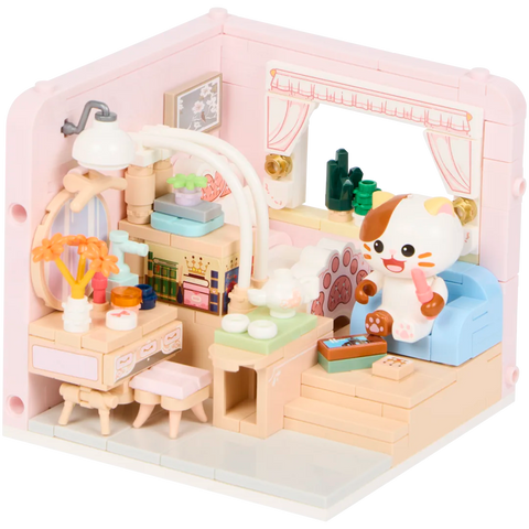set gioco mattoncini kawaii Build Your Mini Room GLAM ROOM
