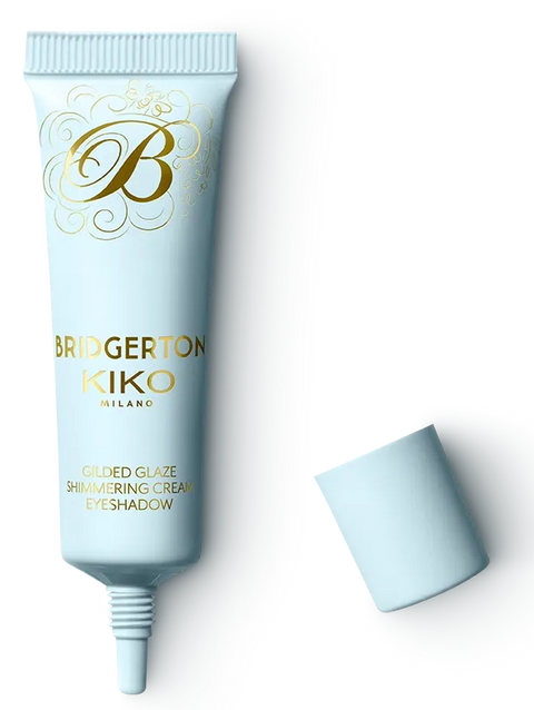 Kiko Milano Bridgerton Gilded Glaze Shimmering Cream Eyeshadow 02 Gilded Apricot