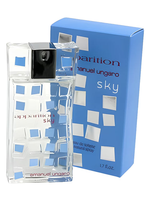 profumo uomo Eau de Toilette Natural Spray Emanuel Ungaro Apparition Sky 50 ml