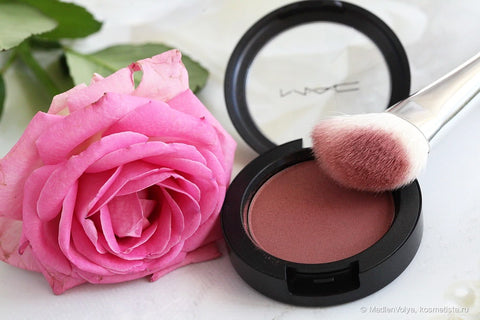 Mac Cosmetics Sheertone Shimmer Blush PLUM FOOLERY