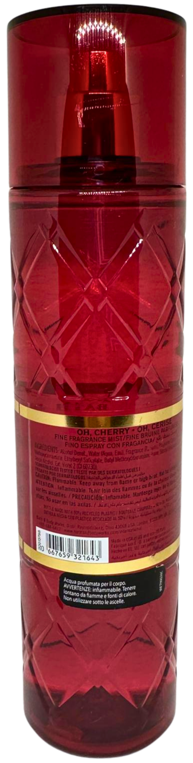 acqua profumata Bath & Body Works Oh, Cherry Fine Fragrance Mist 236 ml