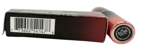 rossetto Mac Cosmetics Love Me Lipstick 407 AS IF I CARE