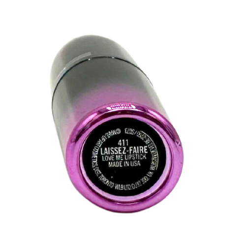 rossetto Mac Cosmetics Love Me Lipstick 411 LAISSEZ-FAIRE