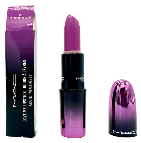 rossetto Mac Cosmetics Love Me Lipstick 413 LET THEM EAT CAKE!