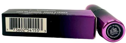 rossetto Mac Cosmetics Love Me Lipstick 413 LET THEM EAT CAKE!