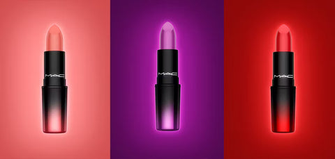 rossetto Mac Cosmetics Love Me Lipstick 413 LET THEM EAT CAKE!