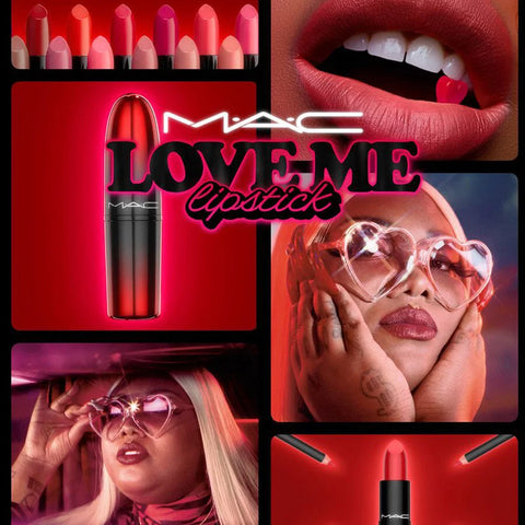 rossetto Mac Cosmetics Love Me Lipstick 413 LET THEM EAT CAKE!