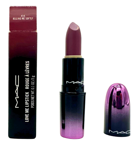 rossetto Mac Cosmetics Love Me Lipstick 414 KILLING ME SOFTLY