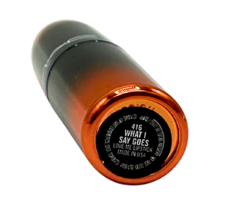 rossetto Mac Cosmetics Love Me Lipstick 416 WHAT I SAY GOES