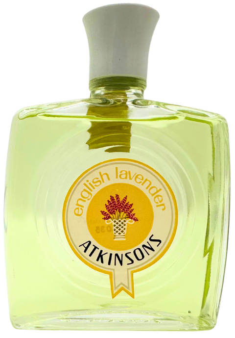 Atkinsons English Lavender Elida Gibbs S A Madrid pre-barcode con sigillo Ref. 654.0 splash