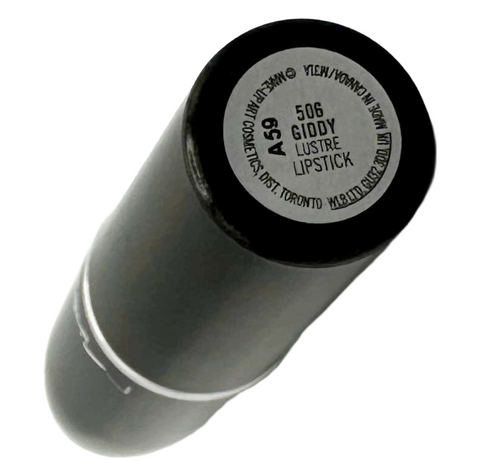 rossetto Mac Cosmetics Lustre Lipstick 506 GIDDY