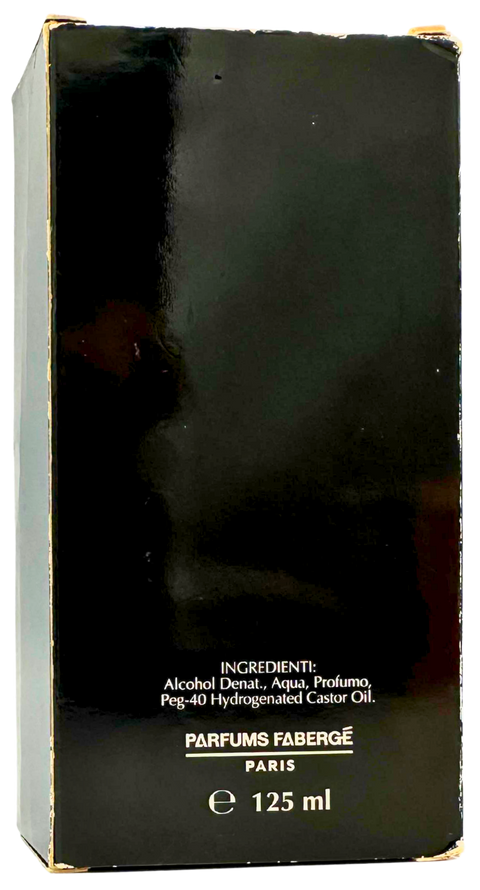 profumo uomo Eau de Toilette Patrichs Noir Fabergè Paris splash 125 ml
