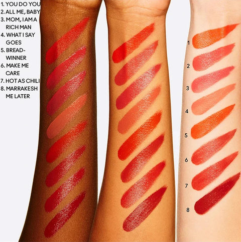 rossetto Mac Cosmetics Love Me Lipstick 401 HOT AS CHILI