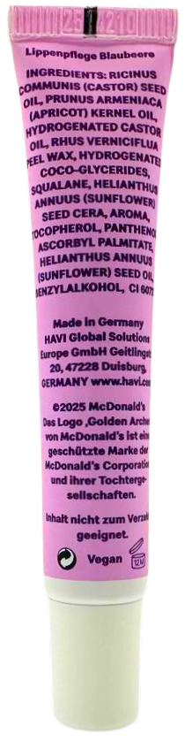 balsamo labbra Blueberry Lip Balm McDonald’s 10 ml Edizione Limitata