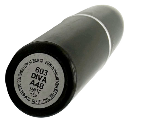 rossetto Mac Cosmetics Matte Lipstick 603 DIVA