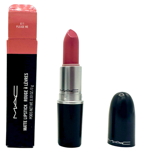 rossetto Mac Cosmetics Matte Lipstick 611 PLEASE ME