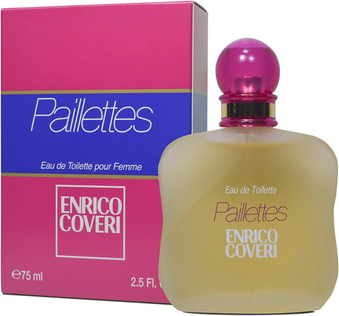 profumo donna Eau de Toilette pour Femme Enrico Coveri Pailettes 75 ml