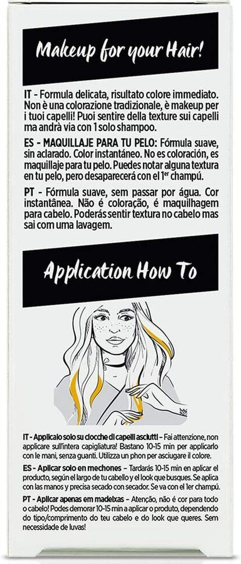 tinta per capelli temporanea L'Oreal Paris Colorista Hair Make-Up Yellow