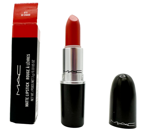 rossetto Mac Cosmetics Matte Lipstick 615 SO CHAUD