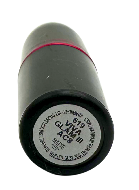 rossetto Mac Cosmetics Matte Lipstick 619 VIVA GLAM III