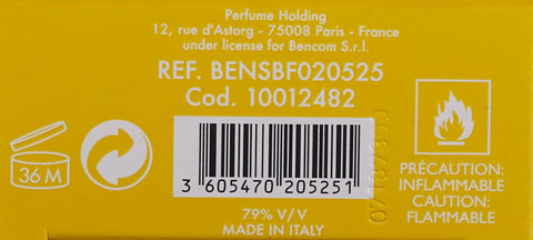 profumo donna Eau de Toilette United Colors Of Benetton GIALLO WOMAN natural spray 30 ml