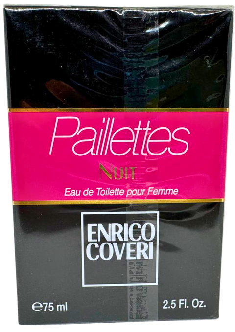 profumo donna Eau de Toilette pour Femme Enrico Coveri Pailettes Nuit 75 ml